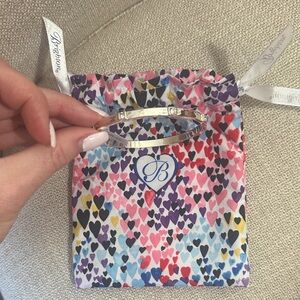 Brighton Silver Bracelet with Heart Pouch